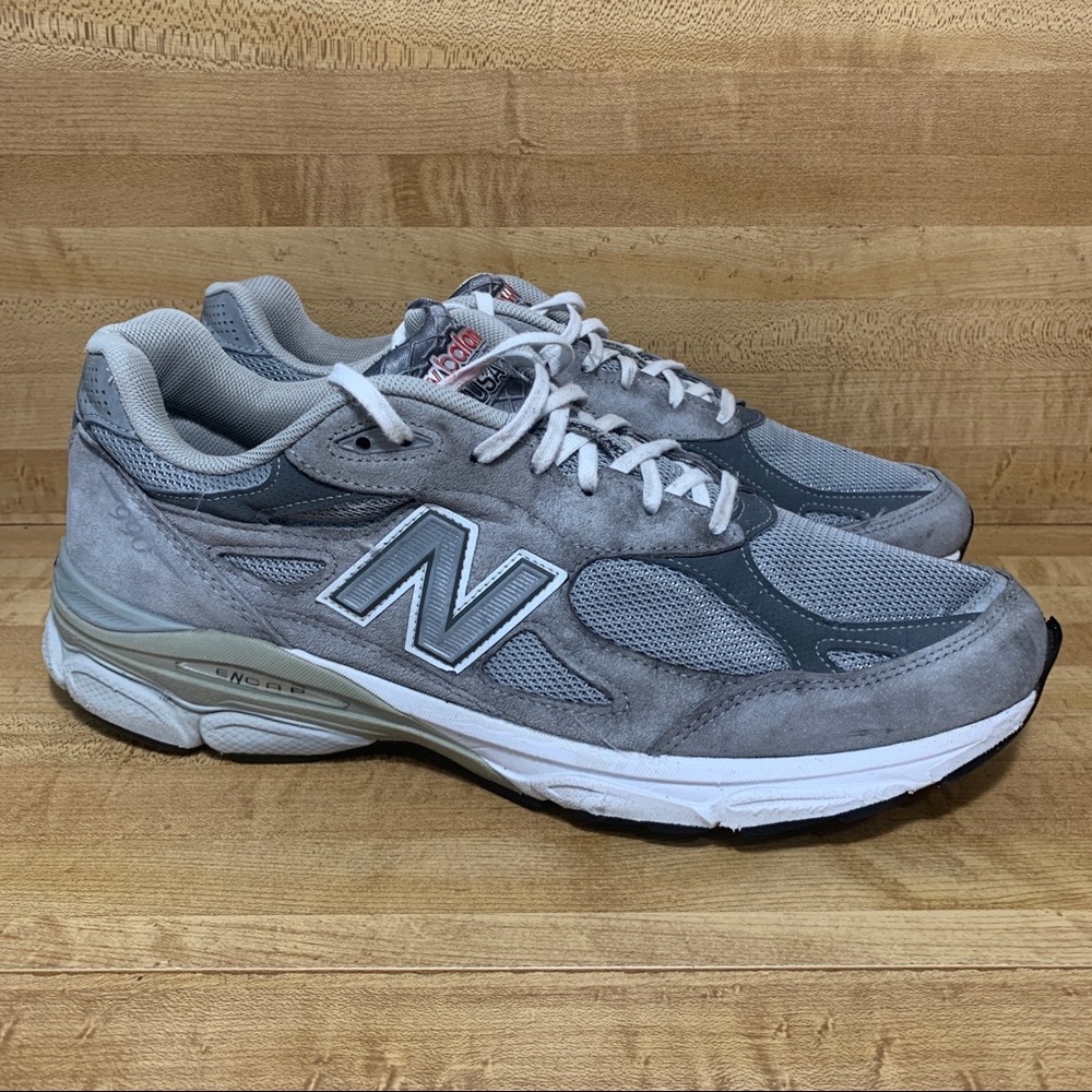 New Balance 990v3 Grey M990GL3 size Men's 12 D - Picture 2 of 9